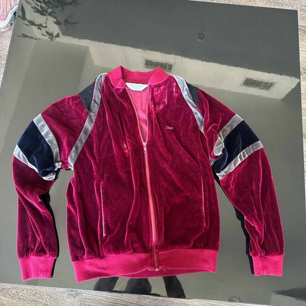 Dior | Jackets & Coats | Vintage Christian Dior Velour Track